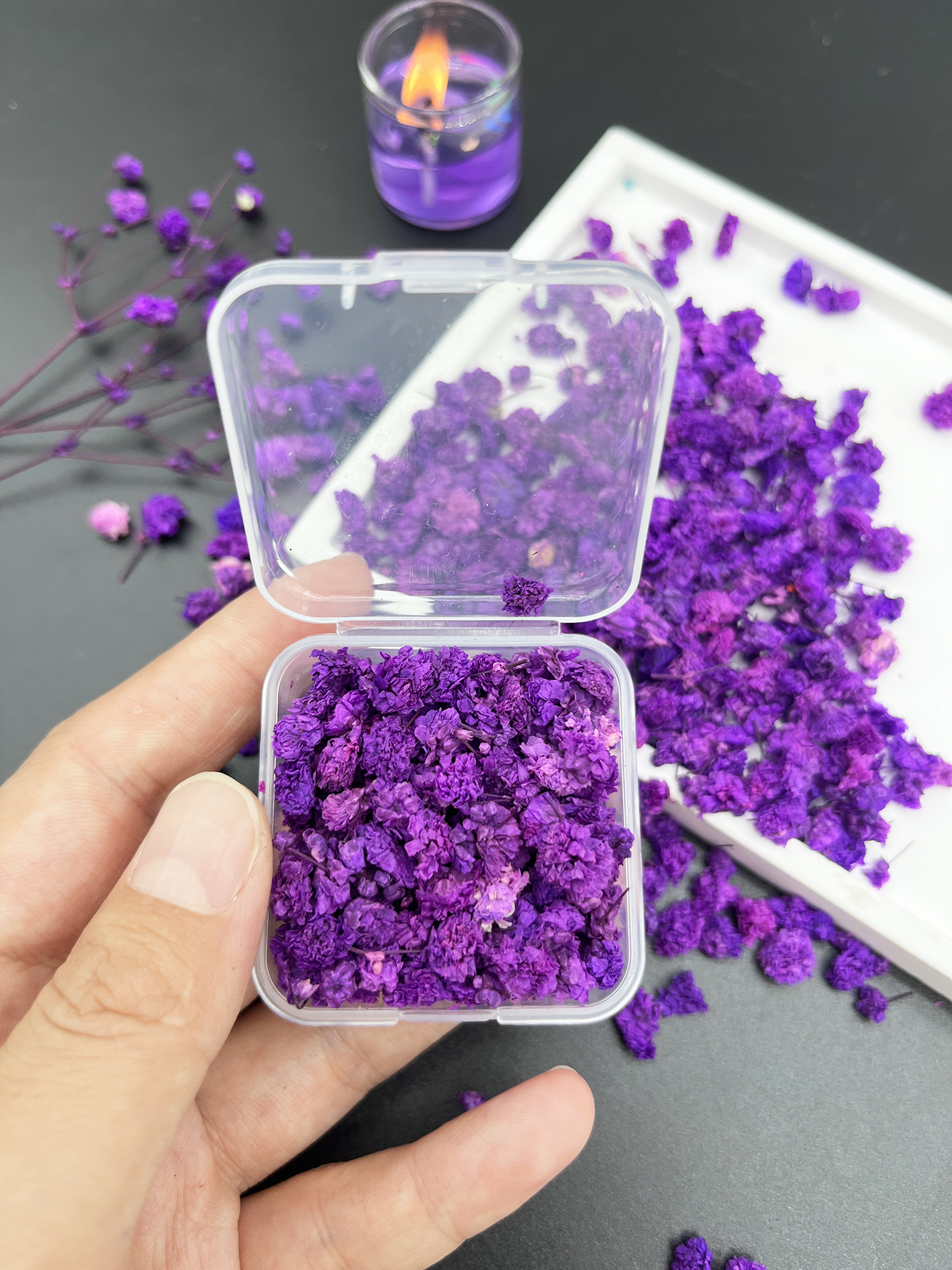 1 Box artificial Flower for Cr - Soap Making Book avaliação e preço